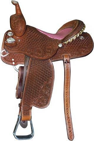 Charmayne James Signature Barrel Racer Saddle