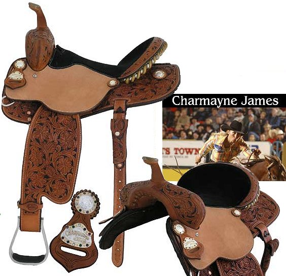 Charmayne James Signature Roughout Barrel Racer