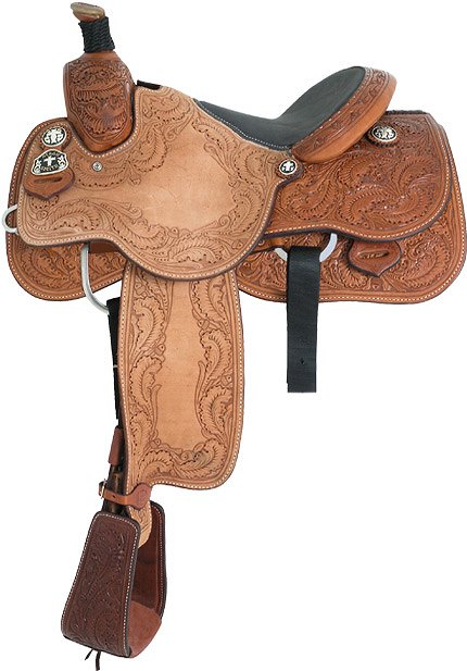 Stran Smith Signature Calf Roper Saddle 